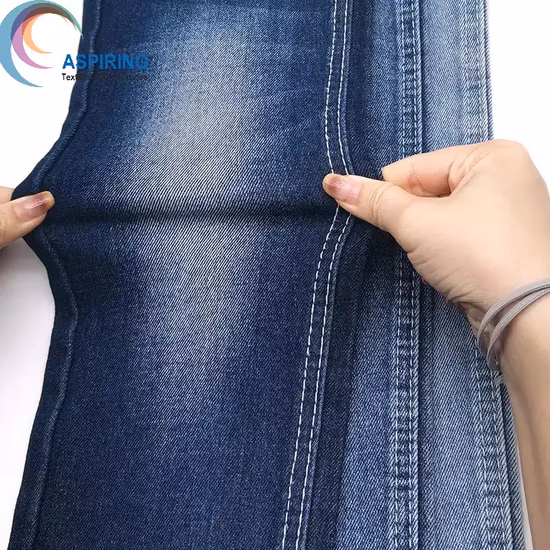 Fabricado na China tecido de algodão barato tecido jeans jeans